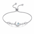 Aurora Crescent Moon Bracelet