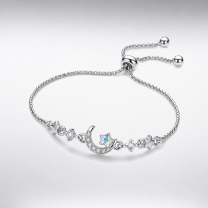 Aurora Crescent Moon Bracelet