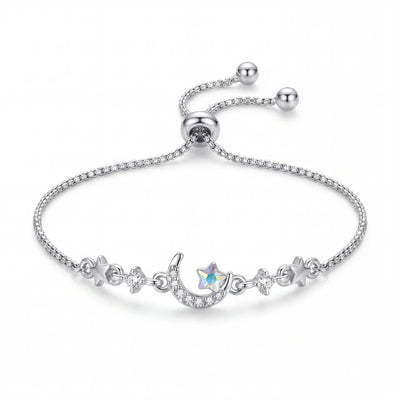 Aurora Crescent Moon Bracelet